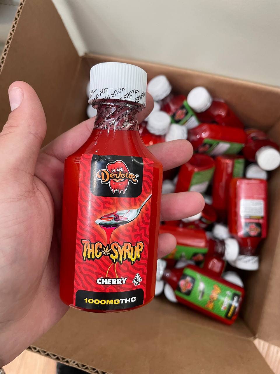 BUY DEVOUR THC SYRUP ONLINE 1000MG THC